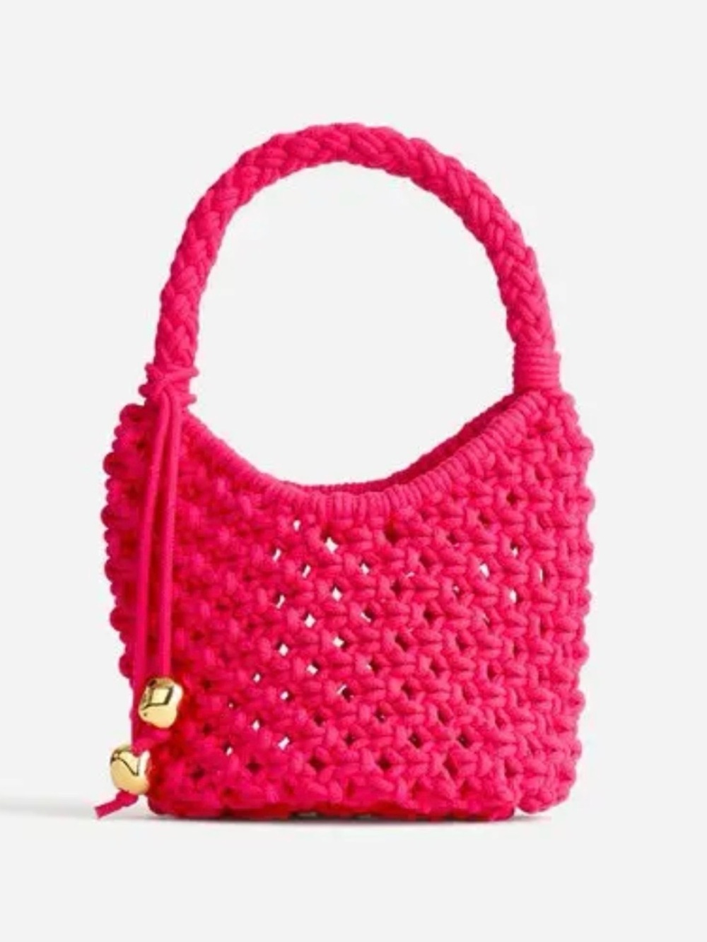 Madewell Camren Rope Mini Bag in Watermelon; NWT